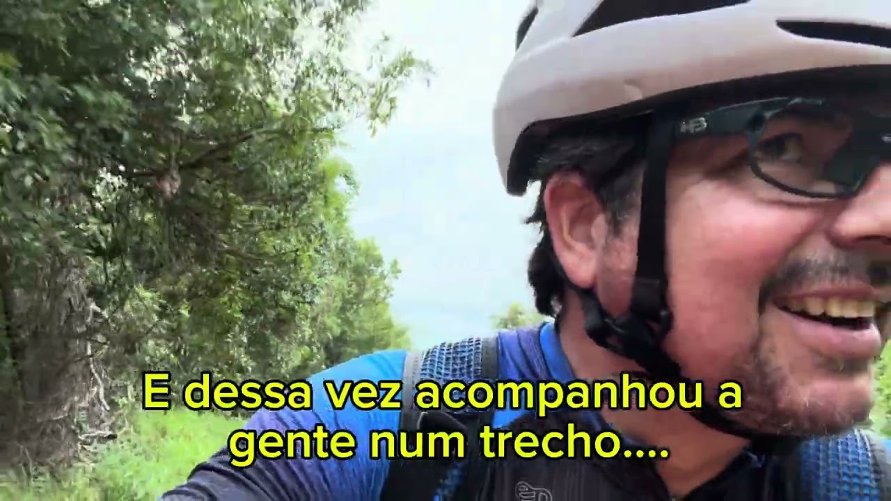 Pedal fim de tarde e um assobio do meio do mato…
