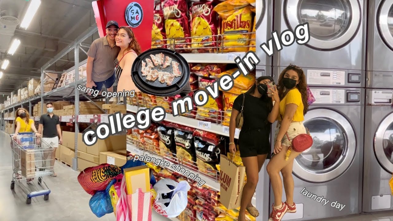 college move-in vlog 🏫✏️ | pack with me, ikea shopping, organizing my stuff, etc. (Philippines)