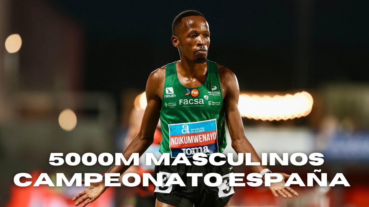 🤟🏽 5000M LISOS  MASCULINOS CAMPEONATO ESPAÑA AIRE LIBRE  2025