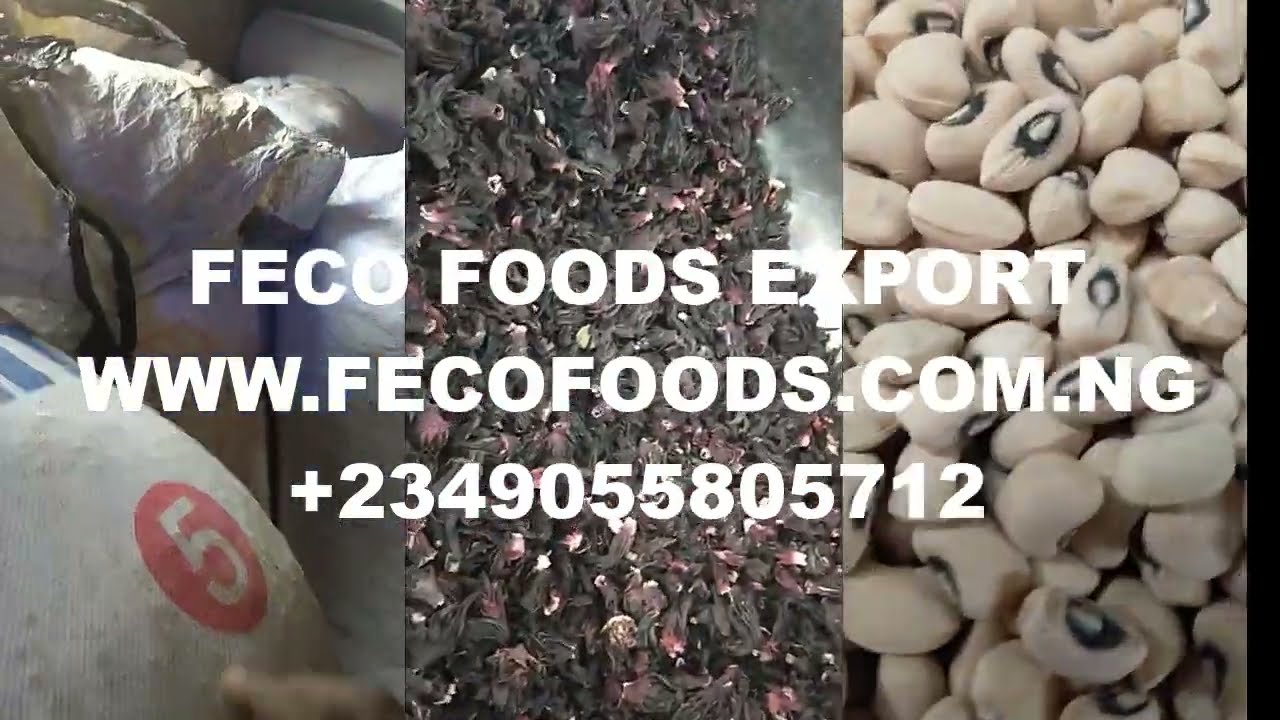 Nigeria foods for export