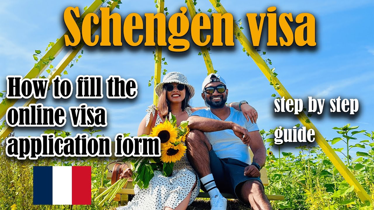 How to apply for Schengen visa | How to fill the online visa form | #uksinhala
