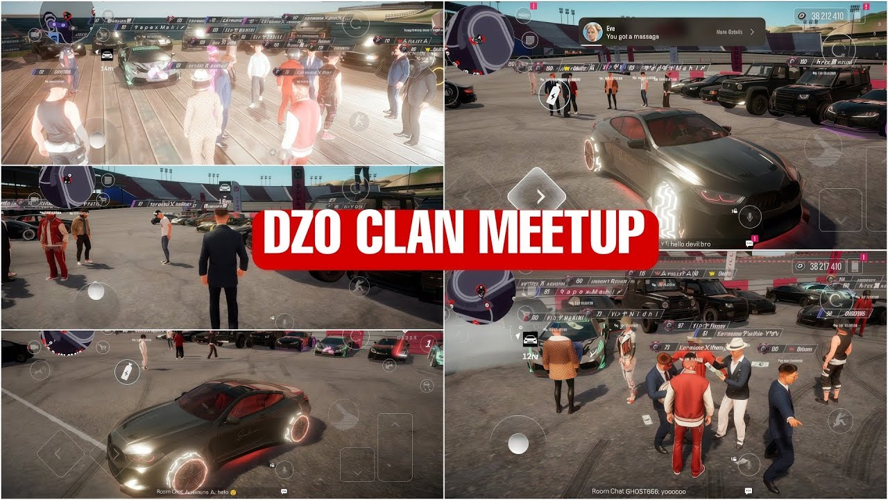 CRAZY MEETUP 🔥 • DriveZoneOnline Dzo Clans Meetup Fun #viral ##gaming 