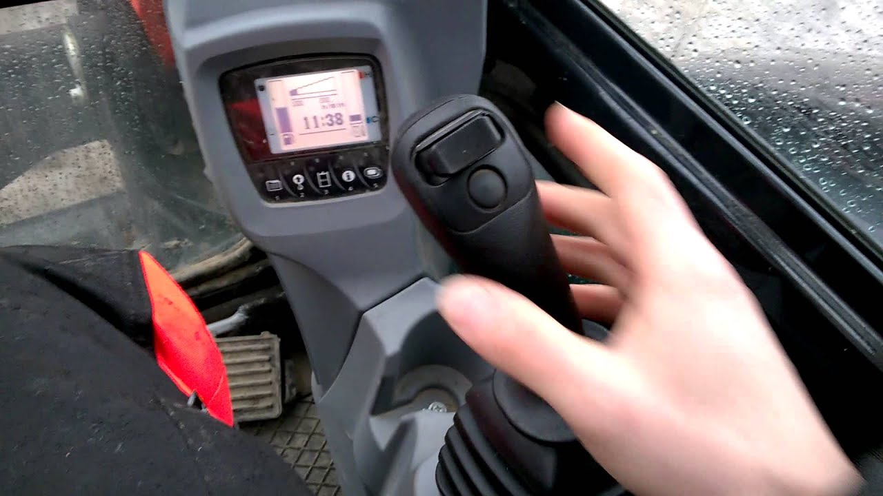 Kubota U48 käyttöönotto