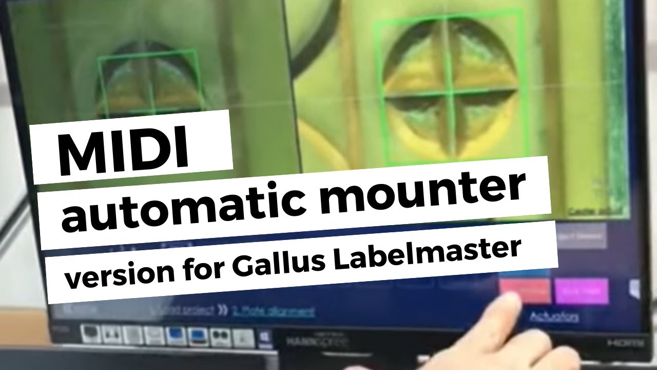 The MIDI-iTABLE AUTOMATIC plate mounter for Gallus Labelmaster 🇨🇭