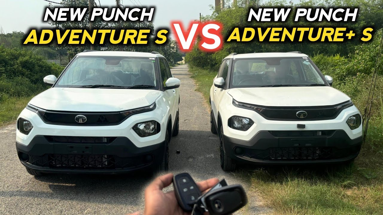 New Tata Punch Adventure S VS Adventure Plus s 2024