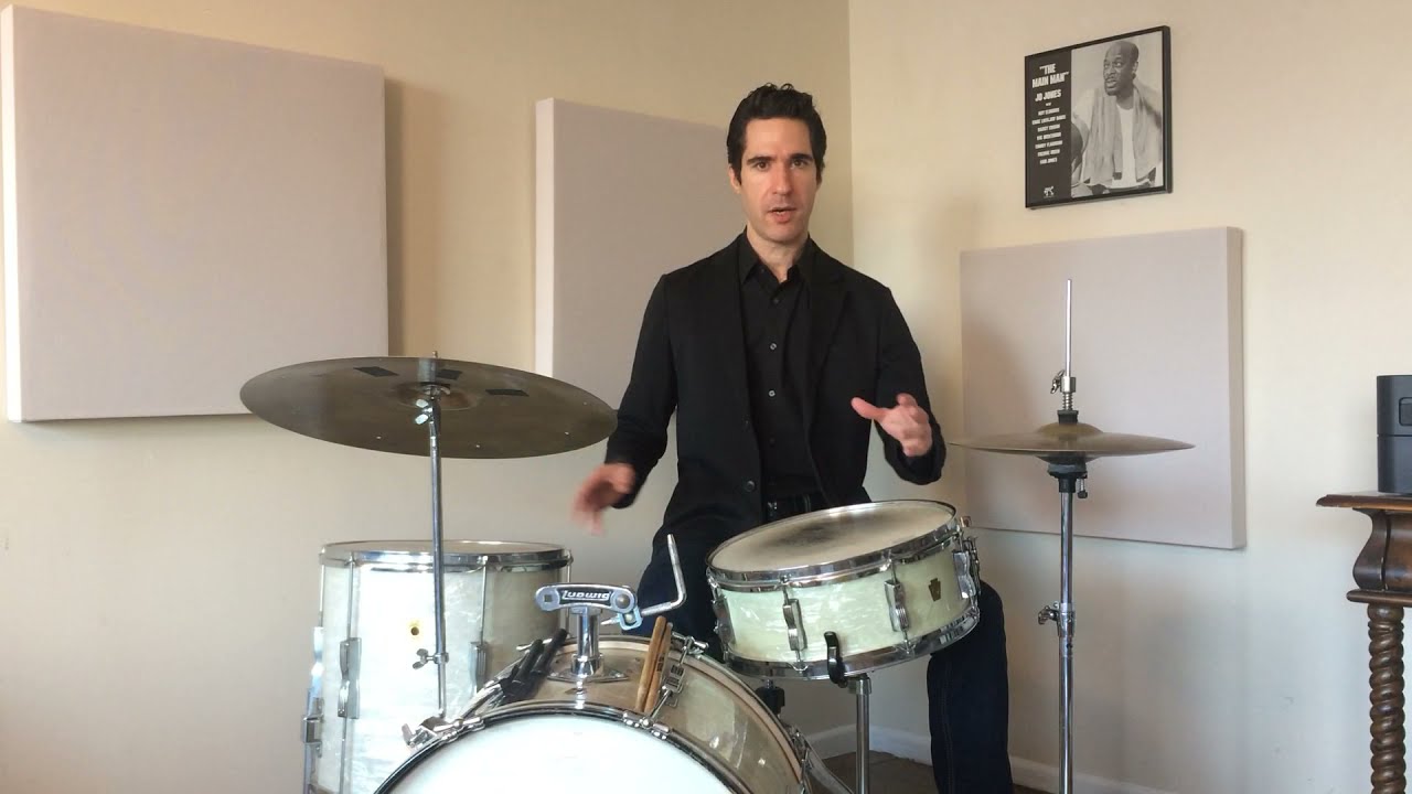 Jo Jones' Trademark Snares Off Drumming