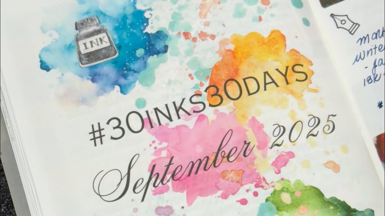 Сентябрь 2025 г. #30inks30days Дни 11–20