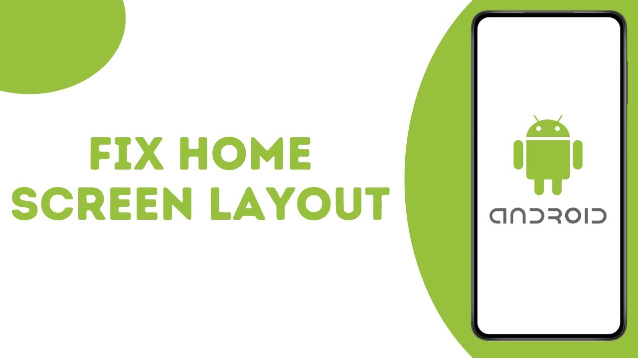How To Get your Home Screen Back To Normal ?