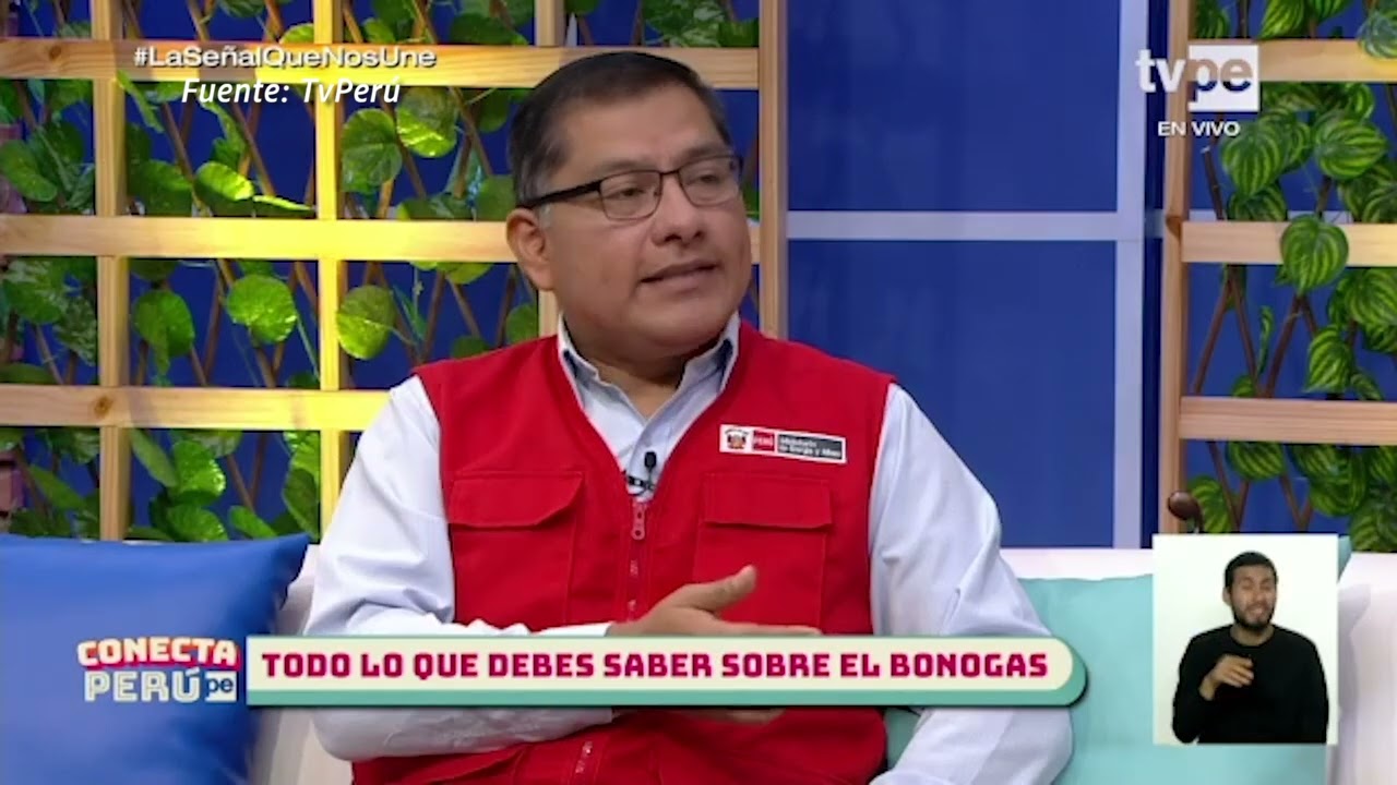 Noel Ñiquen del FISE, nos habla sobre el Programa Bono Gas en Tv Perú