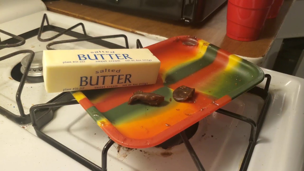 HOW TO MAKE CANNABUTTER USING RECLAIM OR DABS!
