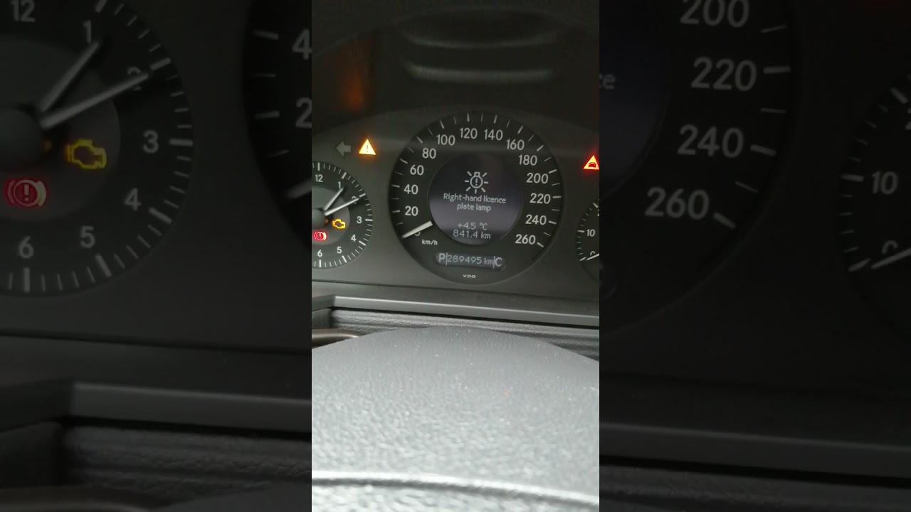 E200 Kompressor w211 Cold start after 7 days