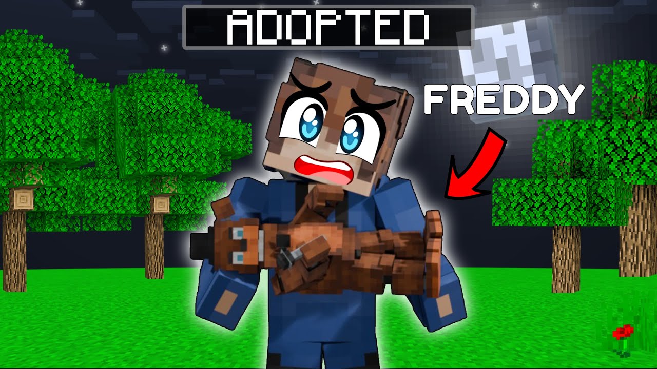 I ADOPTED BABY FREDDY IN MINECRAFT...