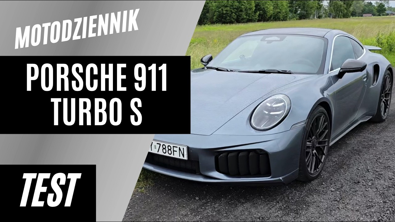 #Motodziennik TEST - DOBRZE, ŻE JESTEŚ... Porsche 911 Turbo S i 2.5 do 100km/h