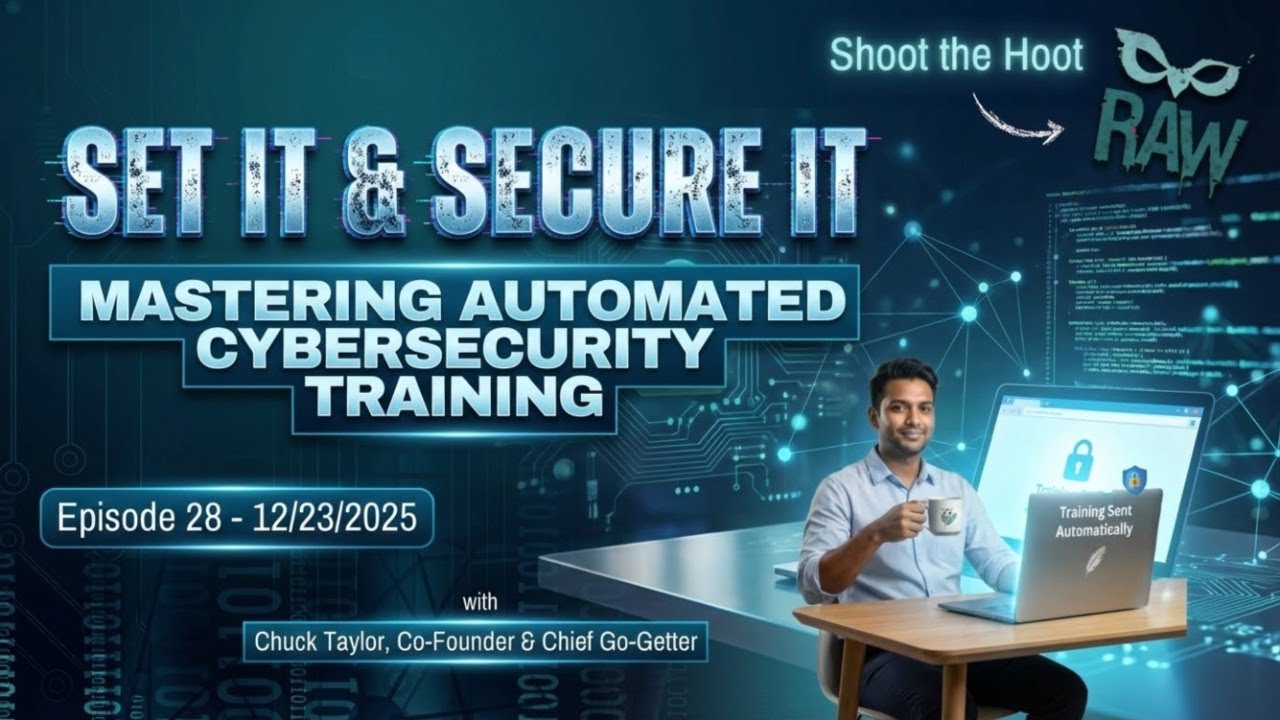 Set It and Secure It: Mastering Automated Cybersecurity Training