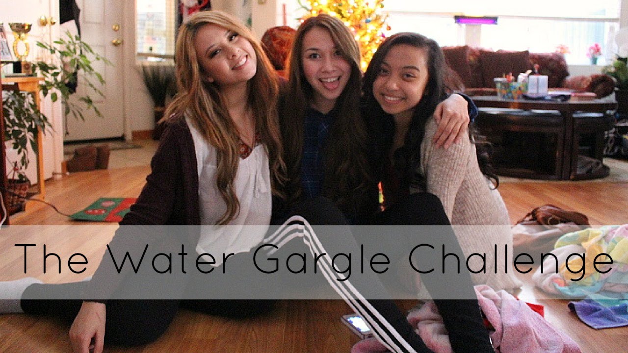 The Water Gargle Challenge || ELANIE