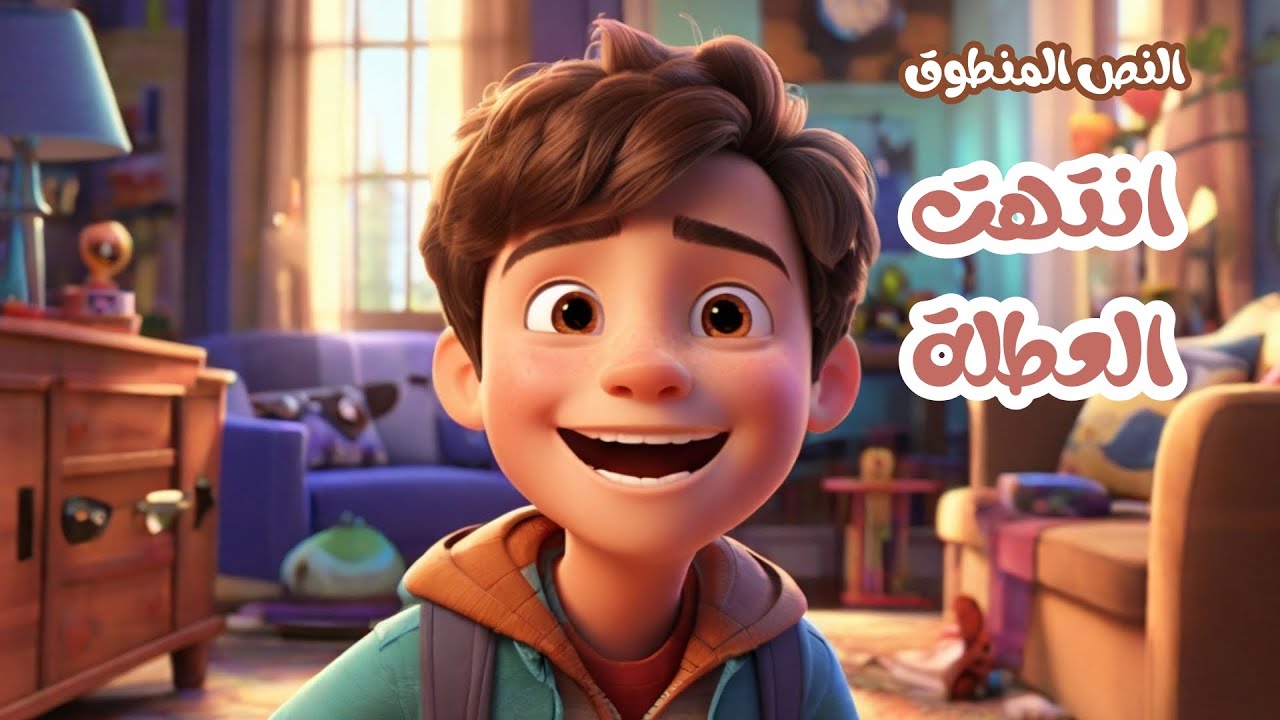 نص فهم المنطوق - انتهت العطلة - للسنة الثانية ابتدائي