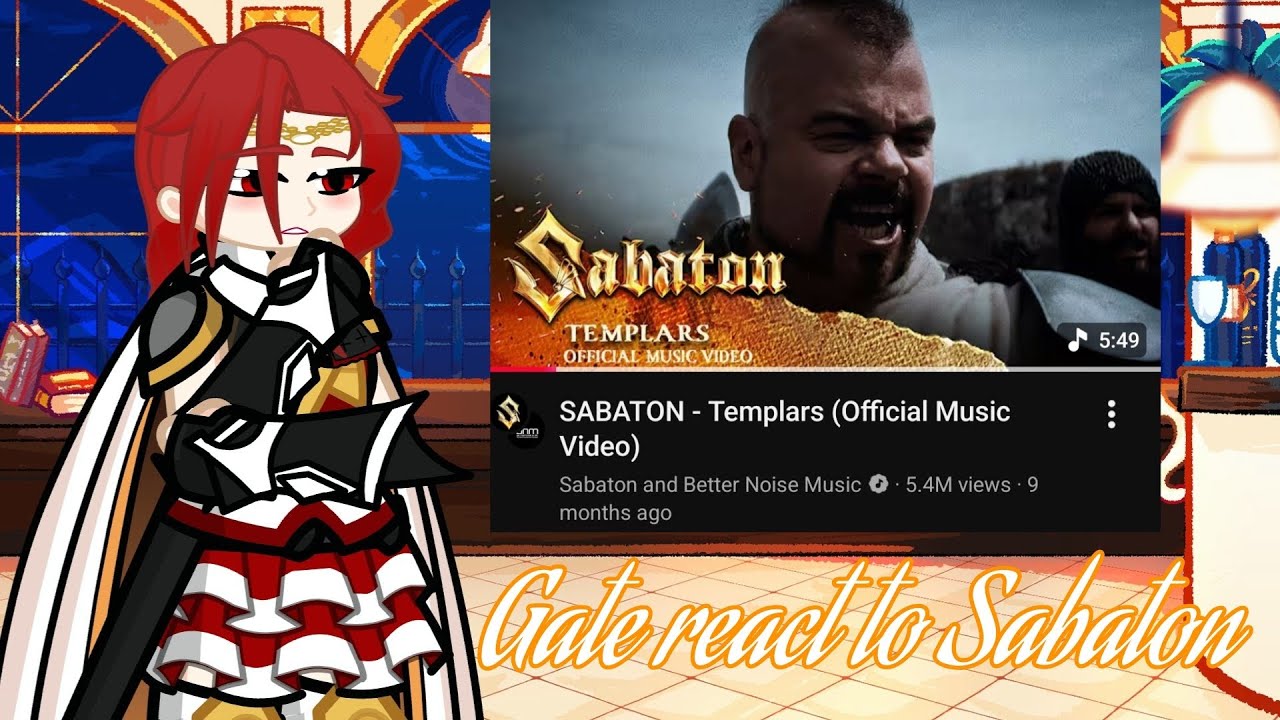 GATE reacts to Sabaton - Templars