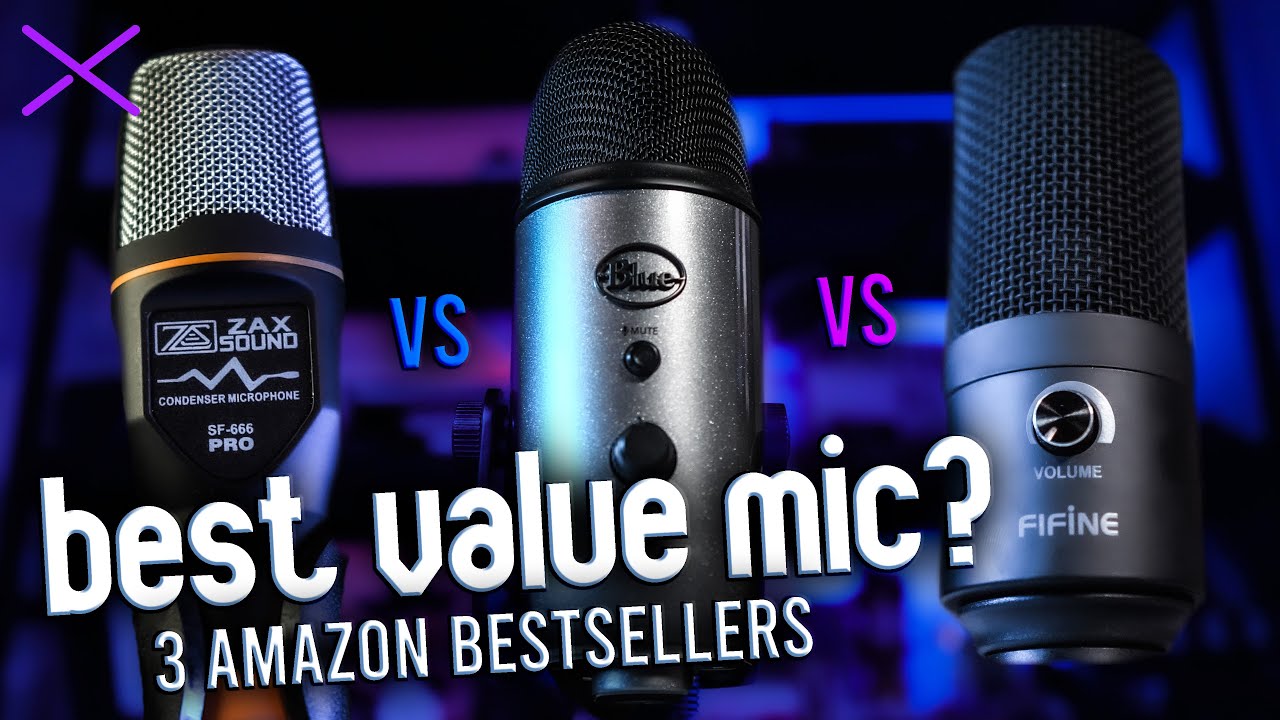 FiFiNE K669B vs Blue Yeti vs ZaxSound SF-666 Pro | Detailed Audio Comparison & ASMR