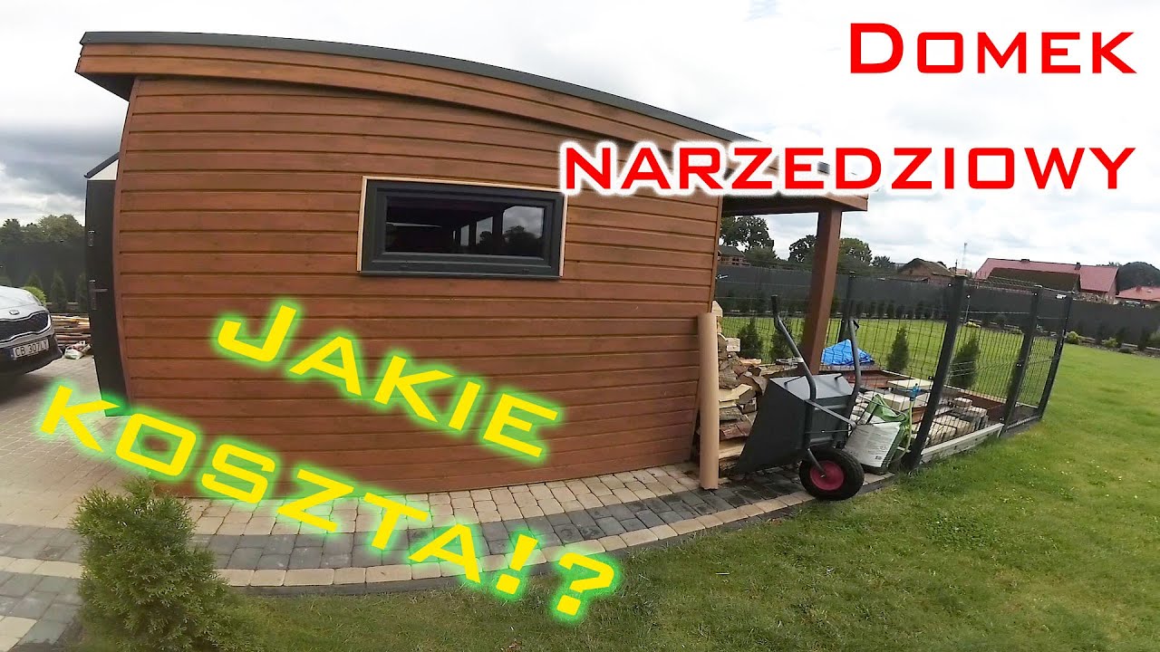 Domek narzędziowy - ile kosztował?! #ogród #altana #majsterkowanie