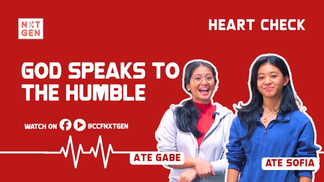 HEART CHECK BL03 | God Speaks to the Humble!  – Kids Bible Lesson