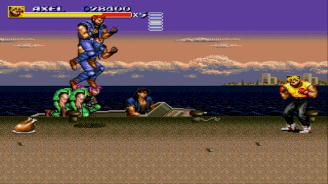 Sega Megadrive / Genesis - Streets Of Rage 3 Longplay Bad Ending - Axel / Shiva