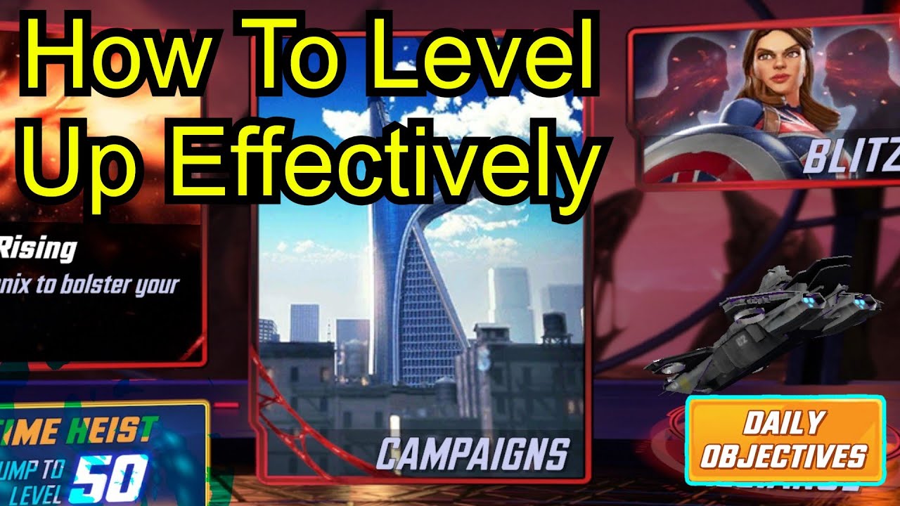 Как быстро повысить уровень в Marvel Strike Force! | 2 проверенных способа ускорить прогресс