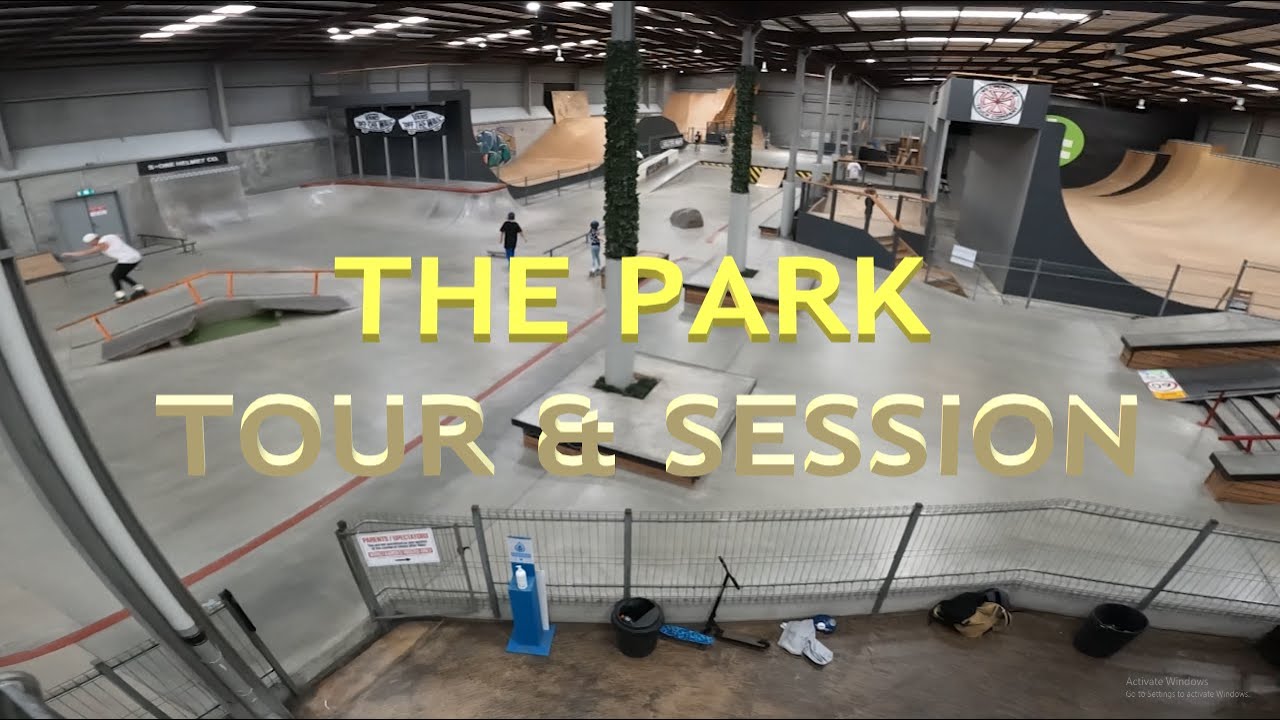 THE PARK - GEELONGS INDOOR SKATEPARK TOUR AND SESSION