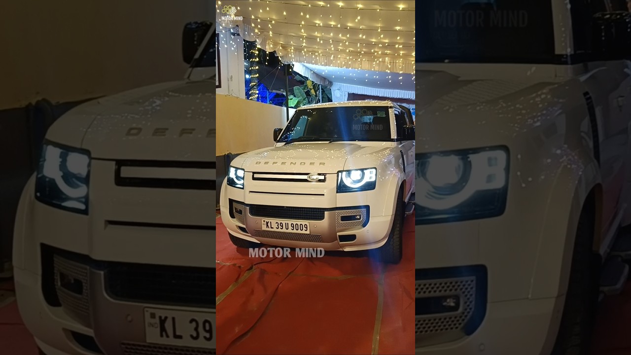 Manoj K Jayan's Defender #manojkjayan #rangerover #defender #carspotting #motormindtv