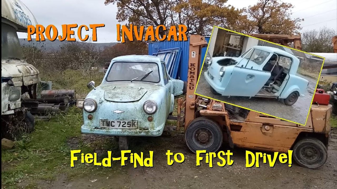 From field-find to first-drive - the story of my 1972 Invacar Model 70. (resto recap)