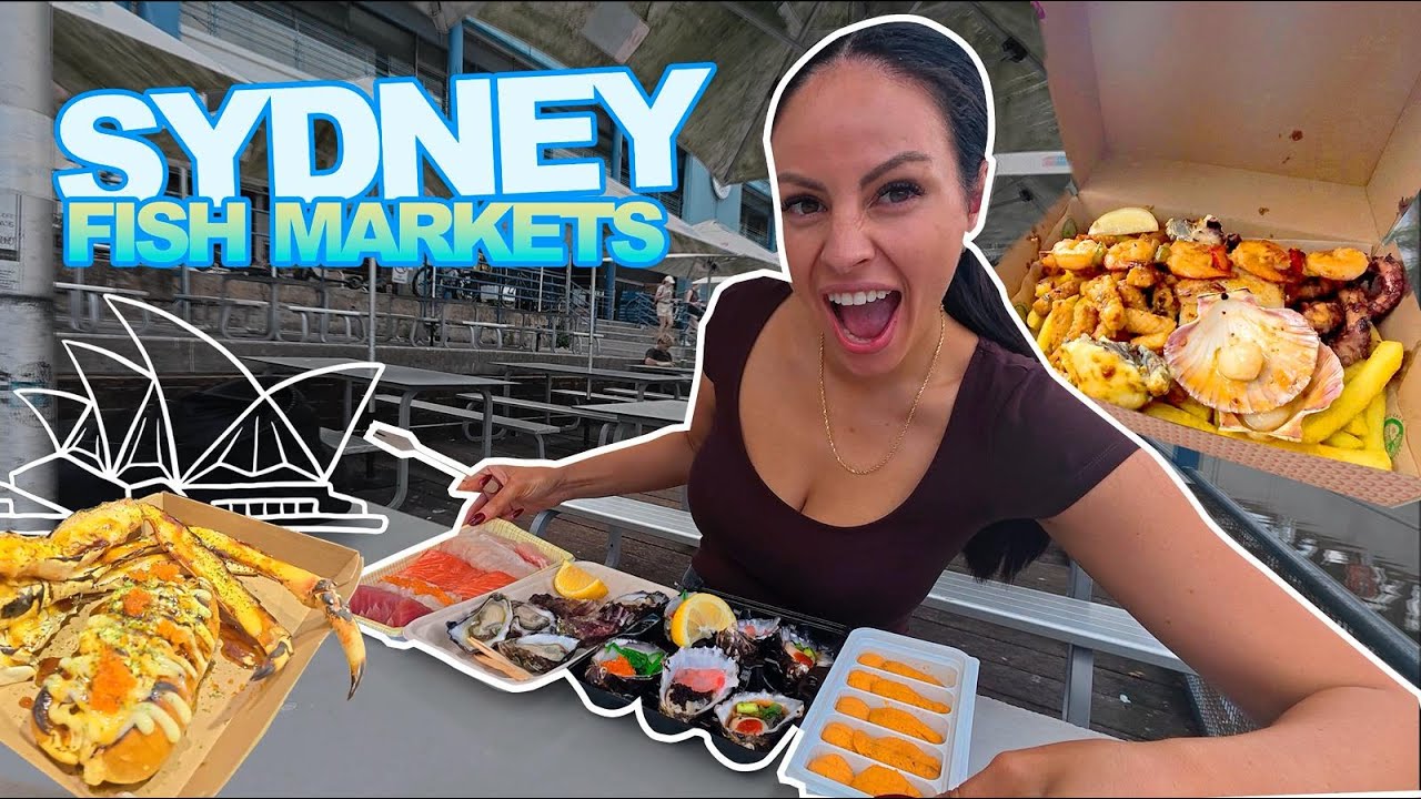 My First Youtube Video - Eating at Sydney's Fish Markets