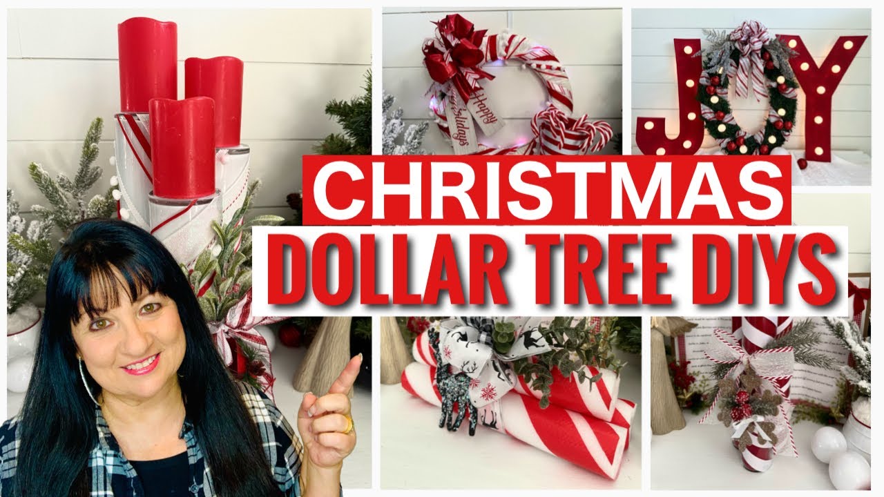 🎄DOLLAR TREE DIYS FOR YOUR CHRISTMAS HOME DECOR🎄