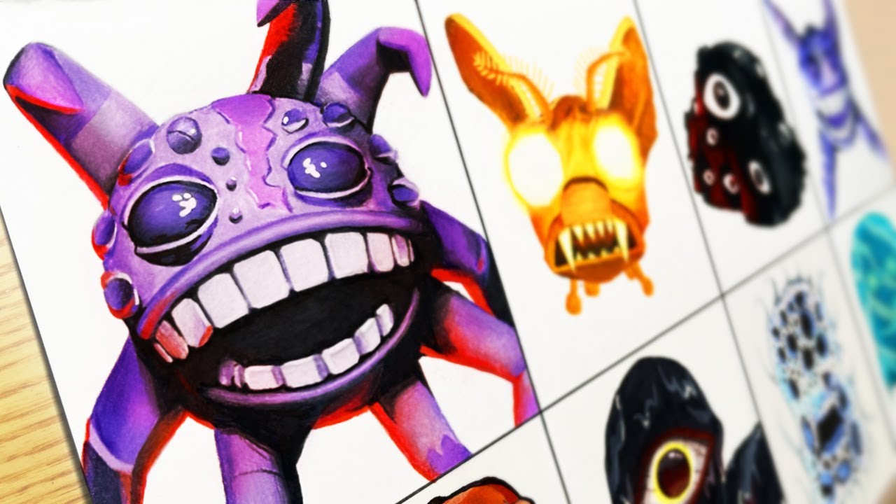 Drawing-Roblox DOORS Monsters #5 / Doors Floor 2 / The Mines