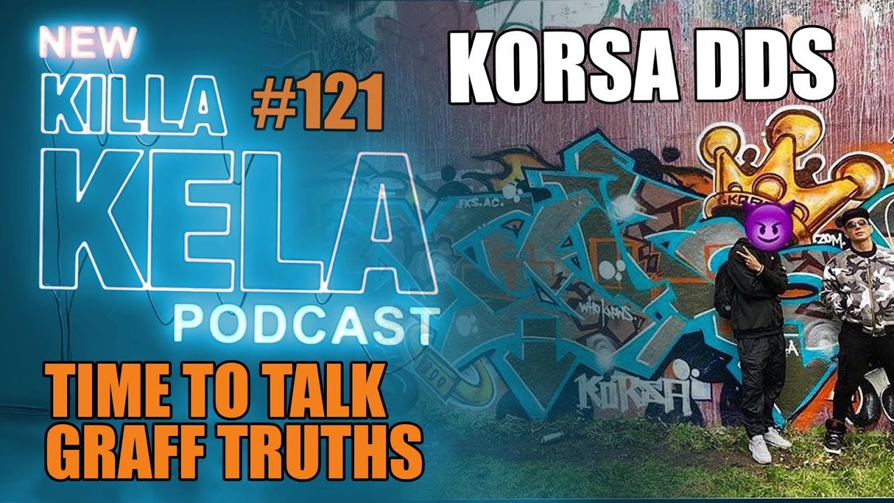Birminghams legendary Graffiti writer KORSA DDS speaks out on street art! KKPC#121