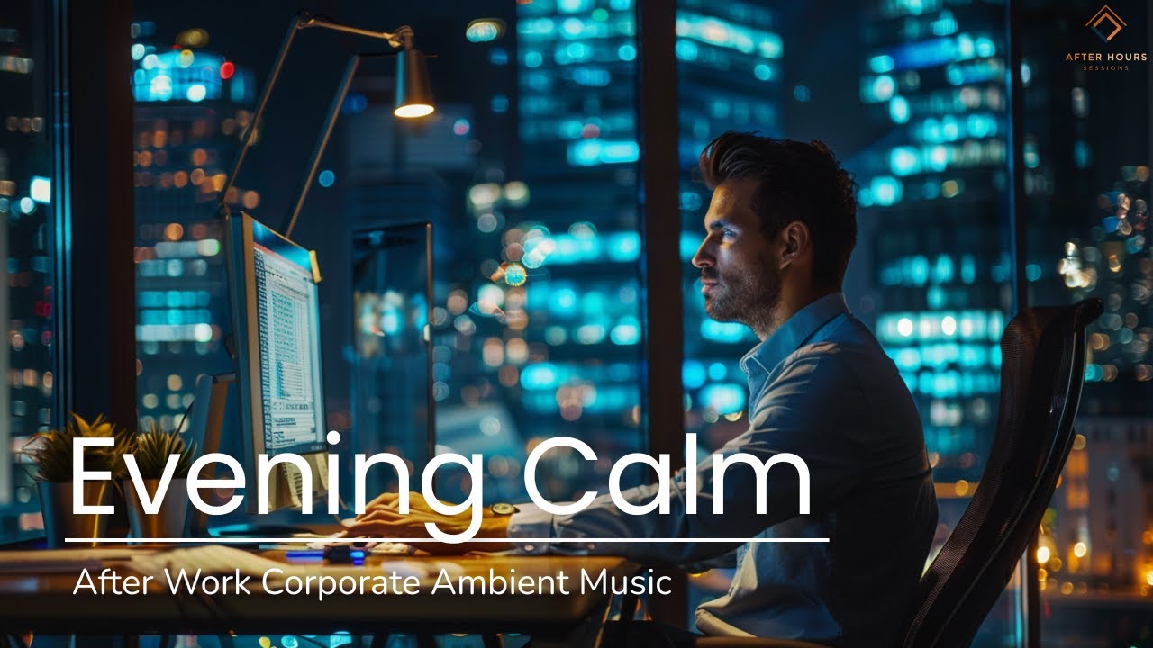 After Work Corporate Ambient Music | Calm Evening Office Focus