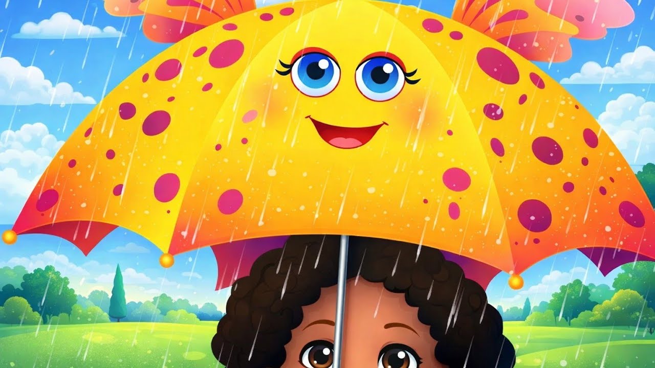 “🌧️ Rain Rain Go Away | Kids Nursery Rhyme Song | Cartoon Animation for Children Enjoy kids world