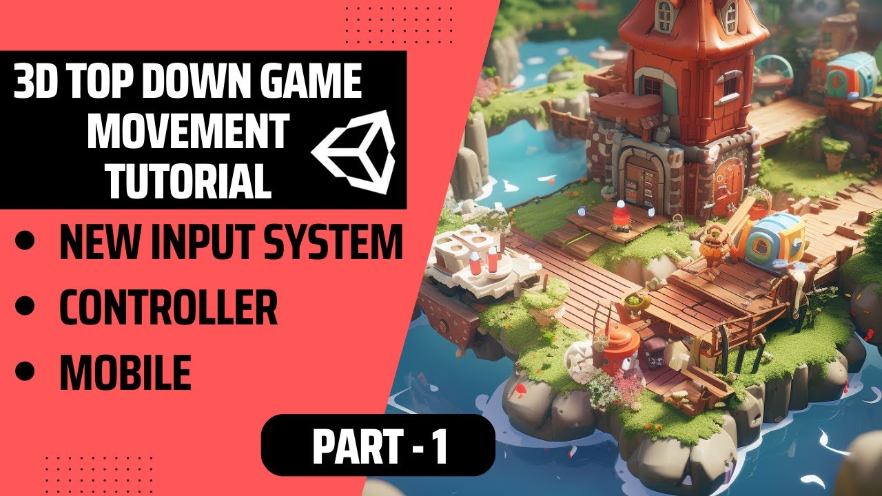 Простой учебник по разработке 3D-игры в Unity с видом сверху (новая система ввода)