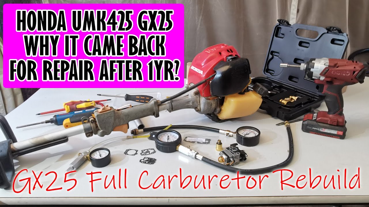 VTECH 97 - Honda UMK425 GX25 Brushcutter Second Repair