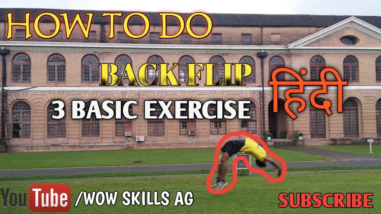 How to BACK FLIP AT HOME | Back Flip in 3 step | Back flip basic tips |  Back handspring