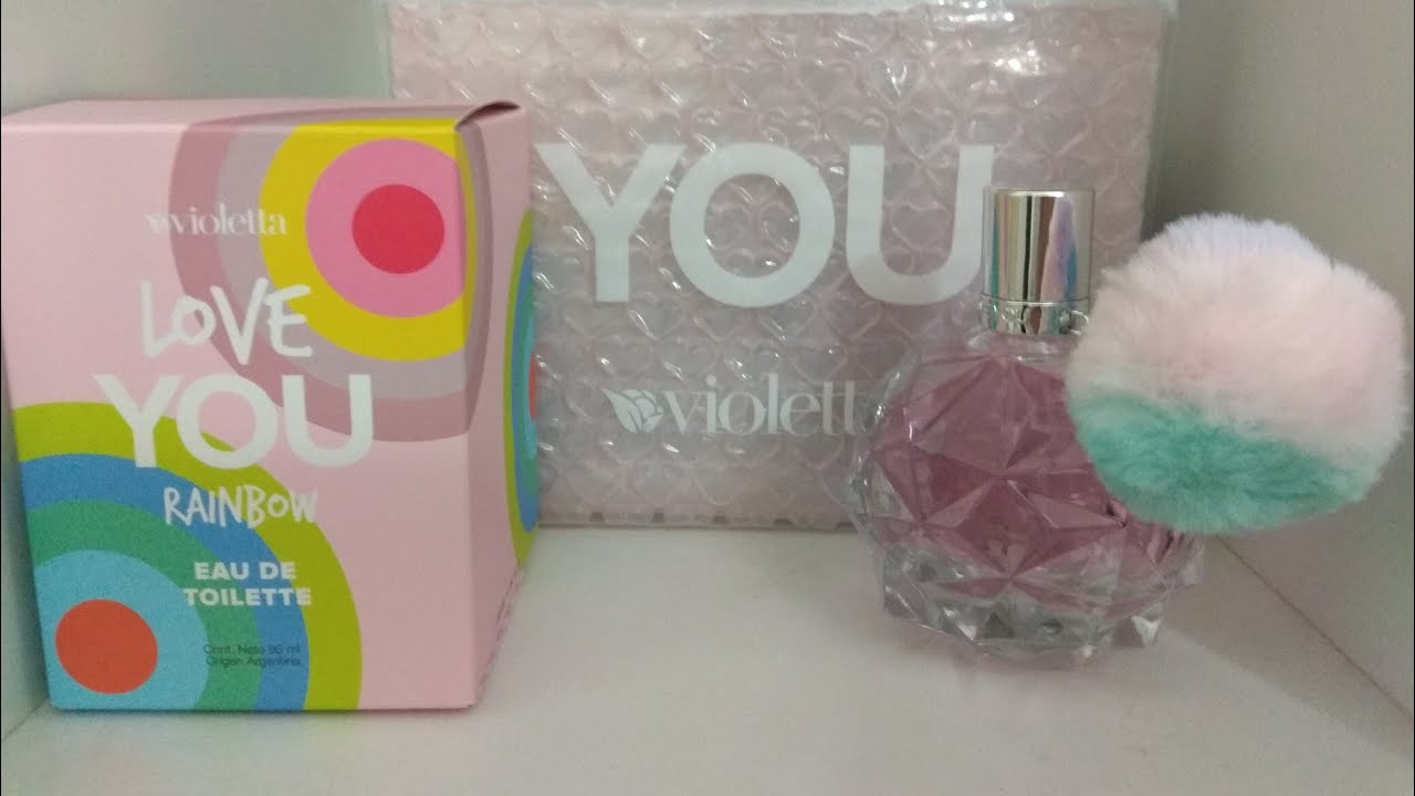 LOVE YOU RAINBOW 🌈#primerasimpresiones #violettacosmeticos