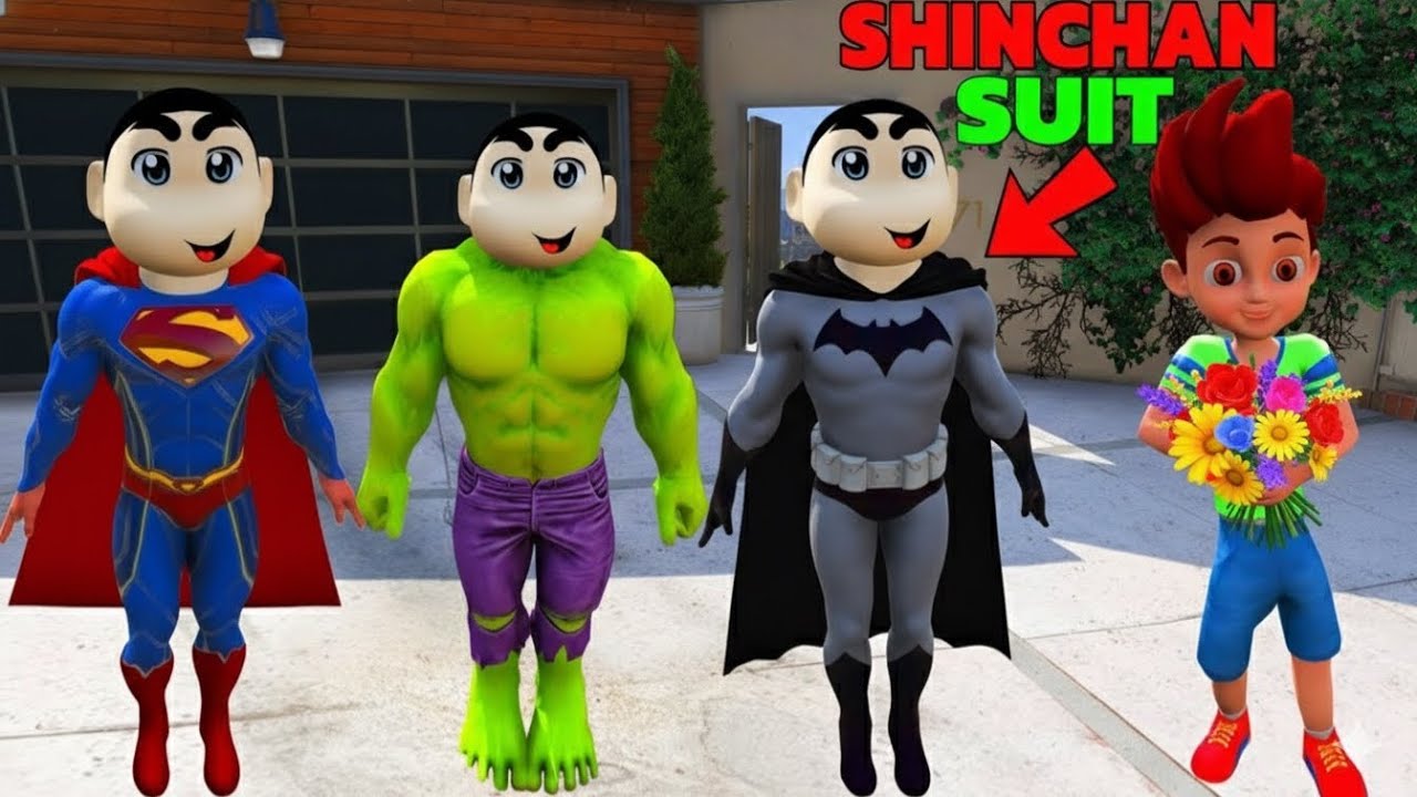 Kicko Stealing Every Shinchan Suit In Gta 5 | Gta 5 Gameplay