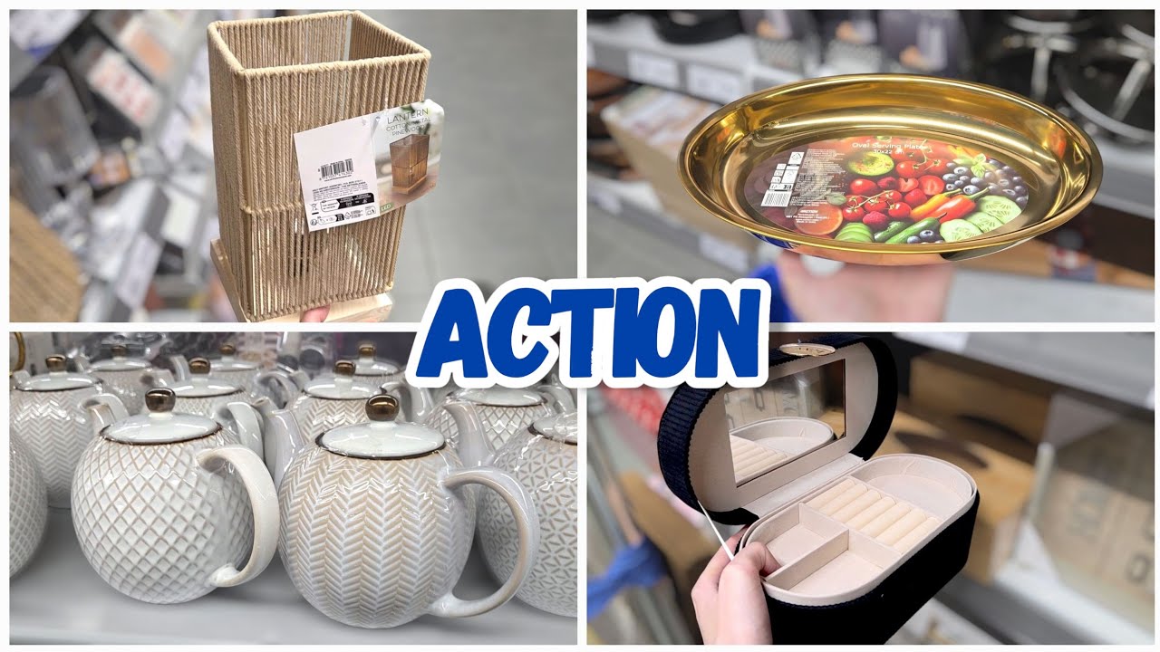 ACTION 🛍 Przegląd nowości ❗️Zastawa❗️Taca❗️