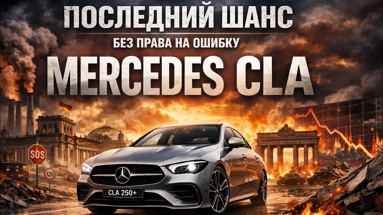 Mercedes CLA 250+ , спасет концерн или очередной провал? Ваше мнение в комментариях ? 