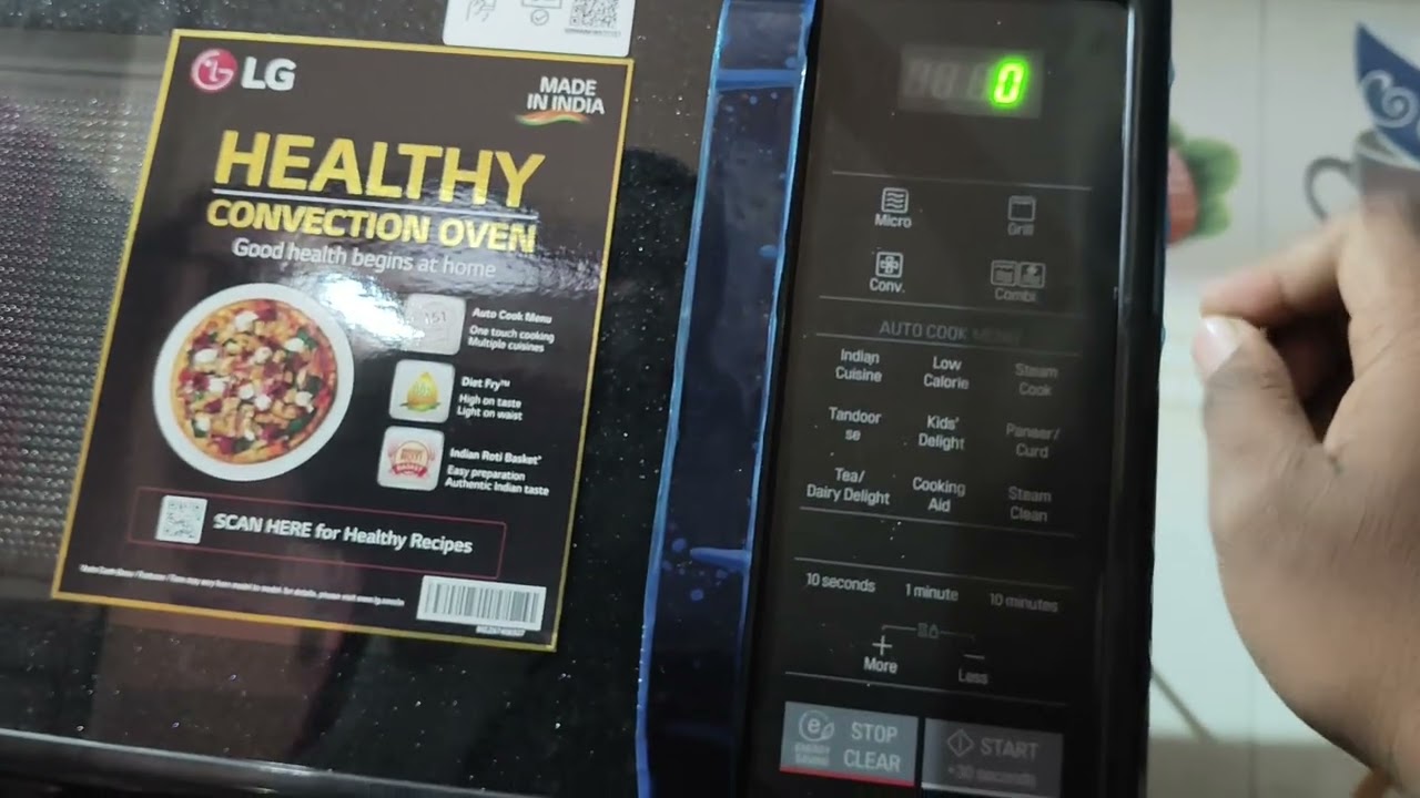 LG Micro oven ke demo.... MC2146BG