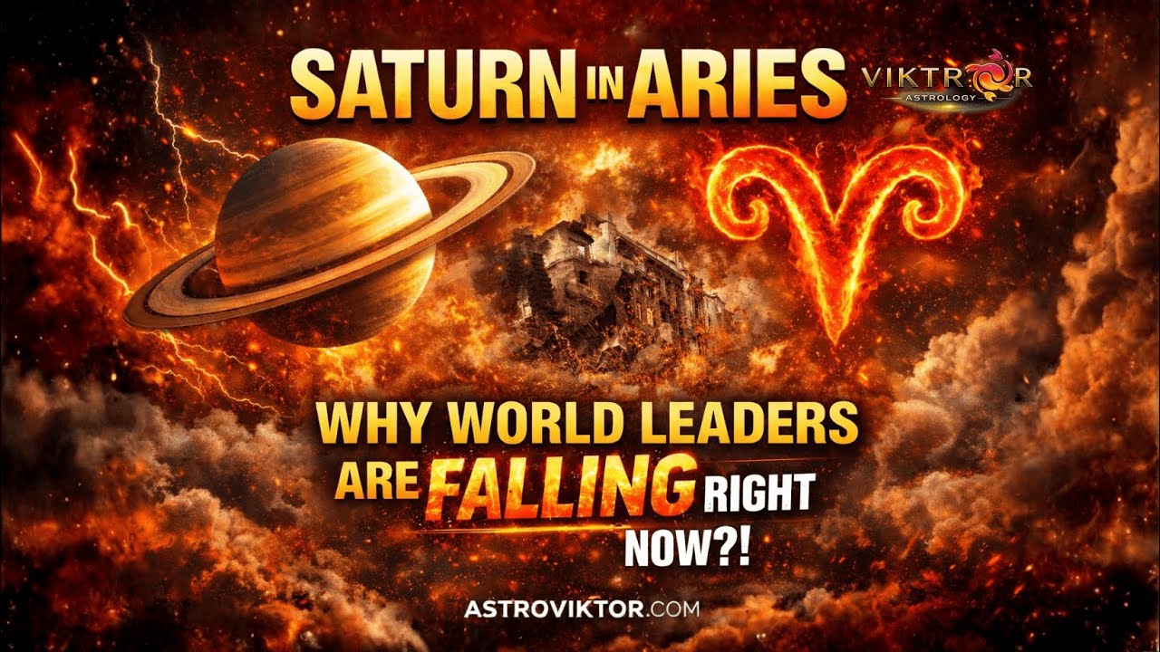 Saturn in Aries: Why World Leaders Are Falling Right Now?