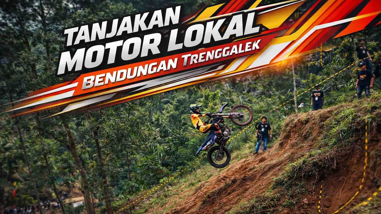 Tanjakan Motor Lokal Srabah Bendungan Trenggalak