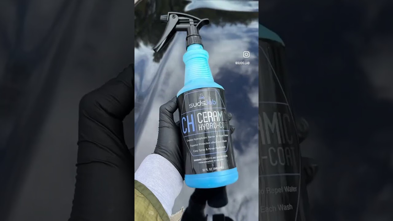 CH offers superior Hydro-Coat. Simply spray + rinse #shorts