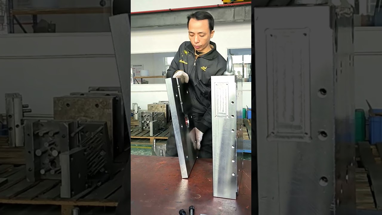 Perfect Alignment! Front Mold Base and Mold Fitting with Precision #mold&nbsp;#moldmaking #moldfactory