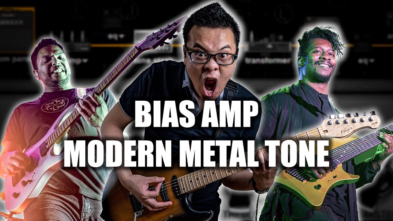 BIAS AMP - GET Modern Metal Tone in 5 MINUTES with Bias Amp and FREE/Stock Plugins in your computer