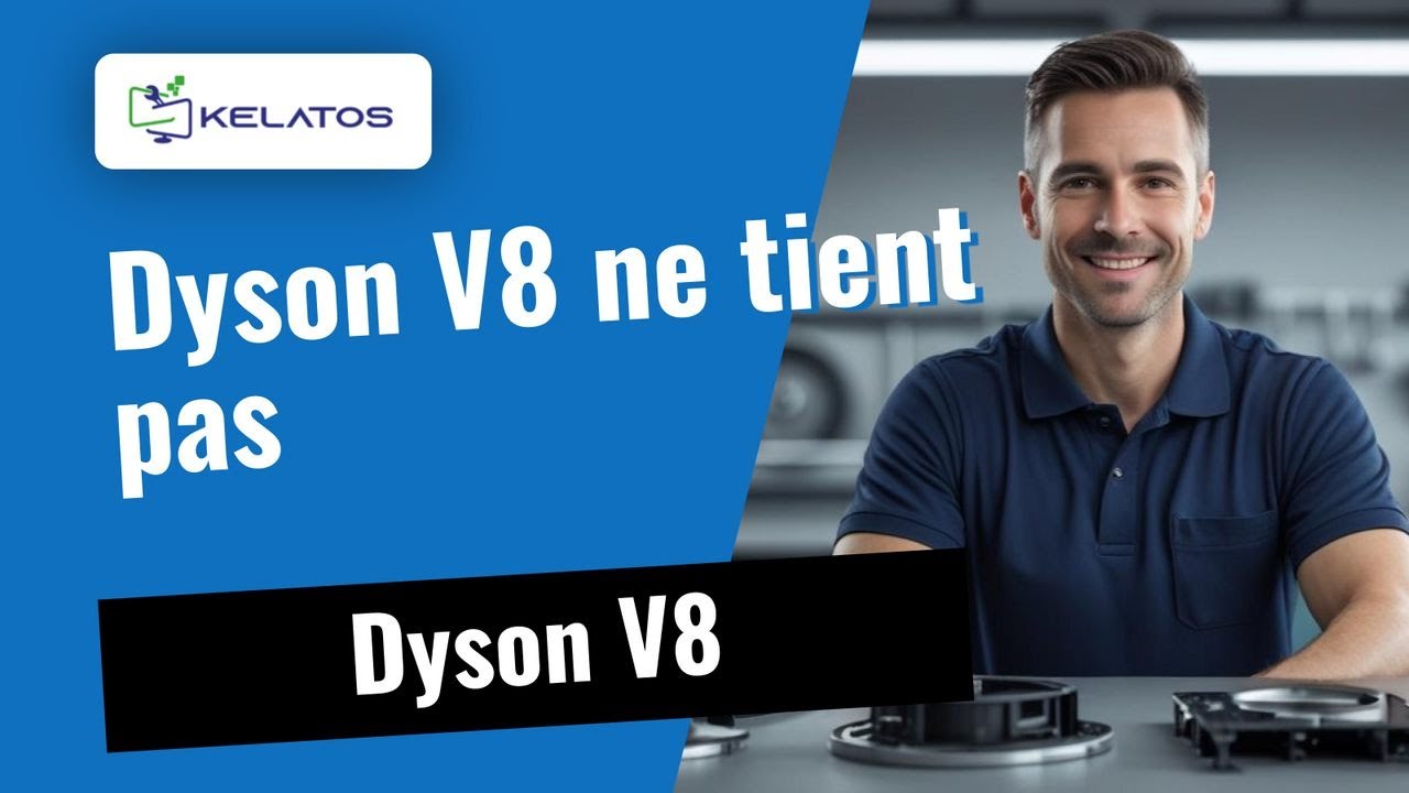 Votre Dyson V8 ne tient même pas 5 minutes ? 🔋 Voici comment le réparer