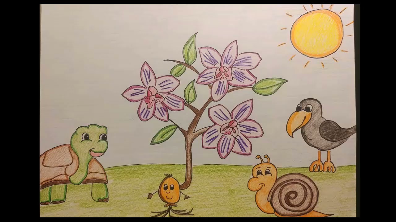Gino il semino - Storia per bambini - Ciclo della pianta